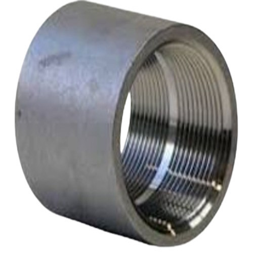 Pipe Sockets - Mild Steel & Stainless Steel, Round Socket Joint, Silver, Polished Finish | Durable, Long Lasting, Fine Finished