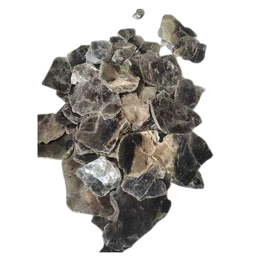 Rajasthan Mica Ruby Black Spotted Scrap - Mica Flake, Grey Color | Lightweight, Flexible, Durable, Heat-Resistant, Ideal for Insulation