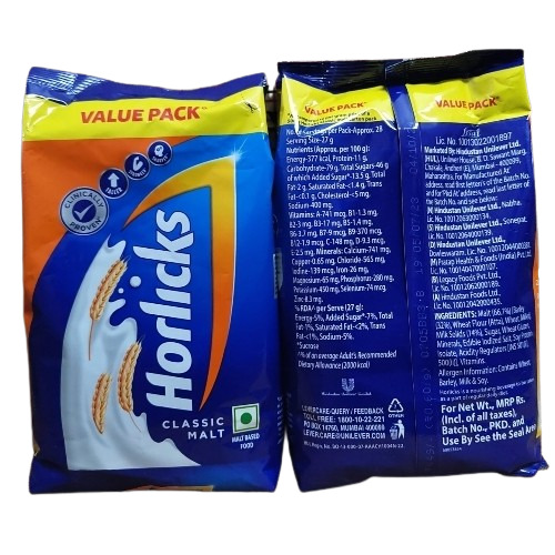 Horlicks - Best Before: 12 Months