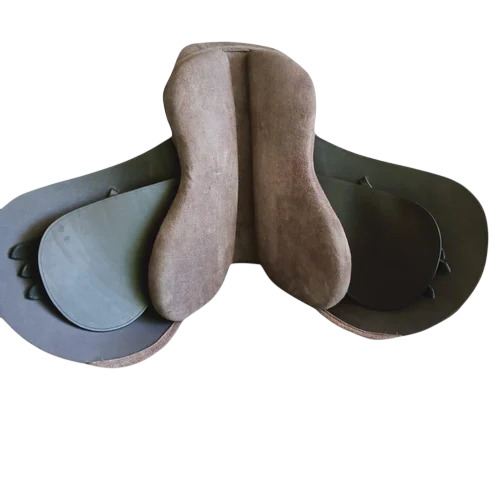Horse Brown Polo Saddle - Color: Brown/ Black