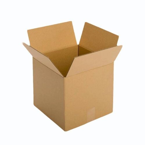 7 Ply Brown Corrugated Box - Shape: Rectangle