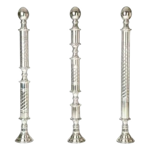 Stainless Steel Rajwadi Pillar - Height: 40 Inch (In)