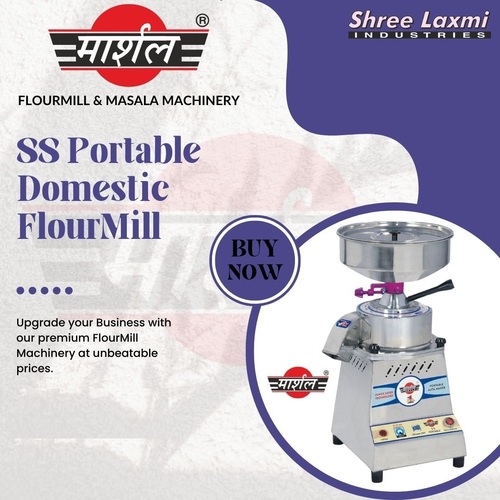 Marshal Ss Portable Domestic Flour Mill