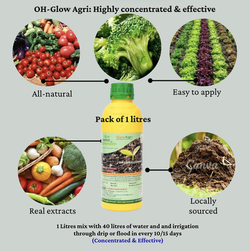 Organic Glow Agri Highly Concentrated Manure And Fertilizer - Application: Agriculture