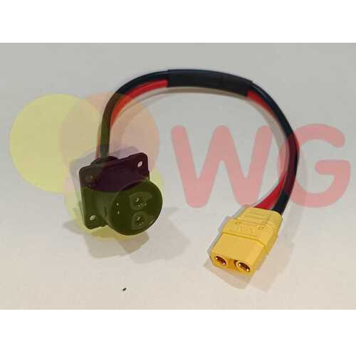 Convertor Chogori Type Ch. Socket To Xt90 Connector Set - Material: Plastic