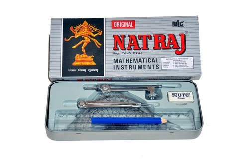 Natraj Original Mathematical Geometry Box - Feature: Durable