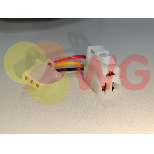 E-Scooty Throttle Convertor 3 Pin Female To Connector-2