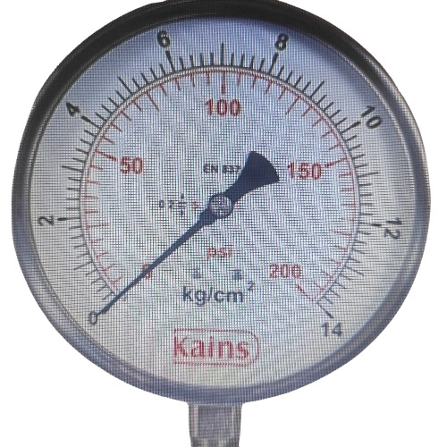 Economical Pressure Guage - Color: Black