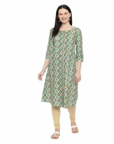 Ladies Rayon Kurti By R. S. Collection