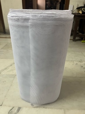Nylon Net Fabrics - Color: White