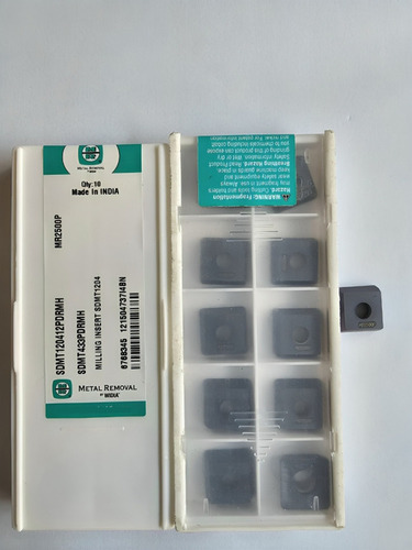 Sdmt120412 Pdrmh Milling Inserts - Color: Grey