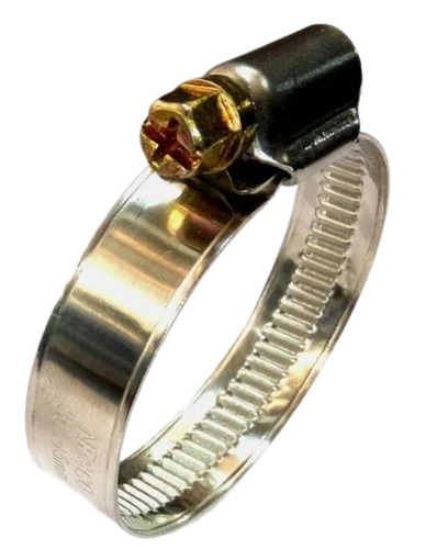 Automotive Hose Clamps - Color: Silver