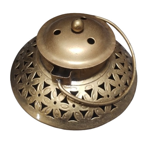 Tealight Holder - Color: Golden