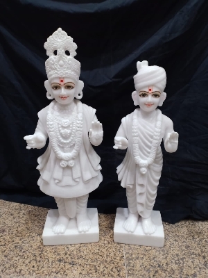 Marble Swaminarayan Statue