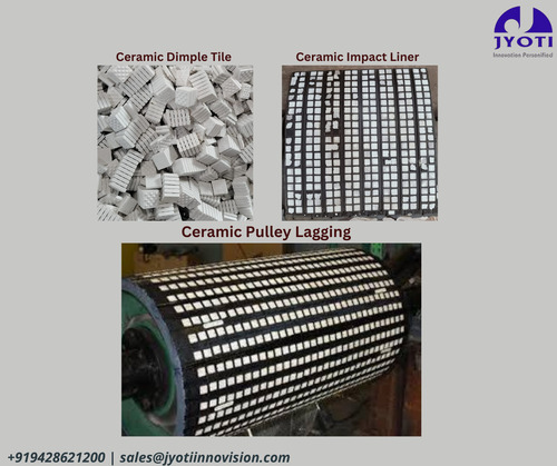 High Friction High Grip Ceramic Lagging