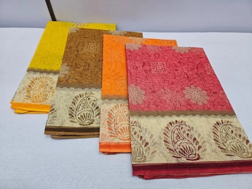 Pure Soft Cotton Saree