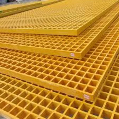 Yellow Frp Walkway For Solar - Application: Road