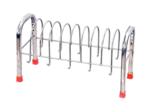 Cup Plate Stand - Color: Silver