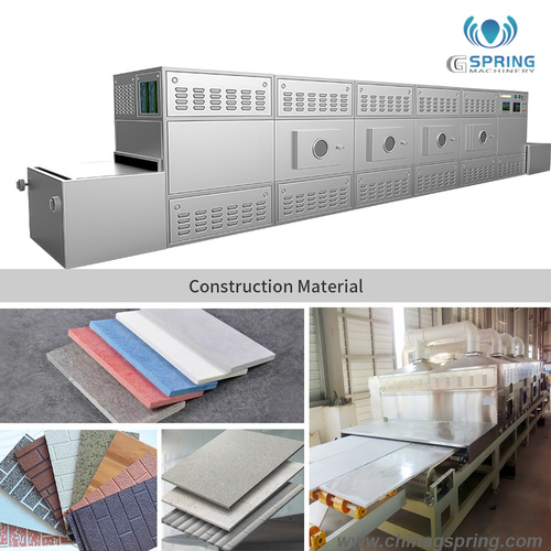 Microwave Dryer for Coal & Construction Material Industry