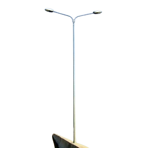 Dual-Arm 11 Meter Street Light Pole