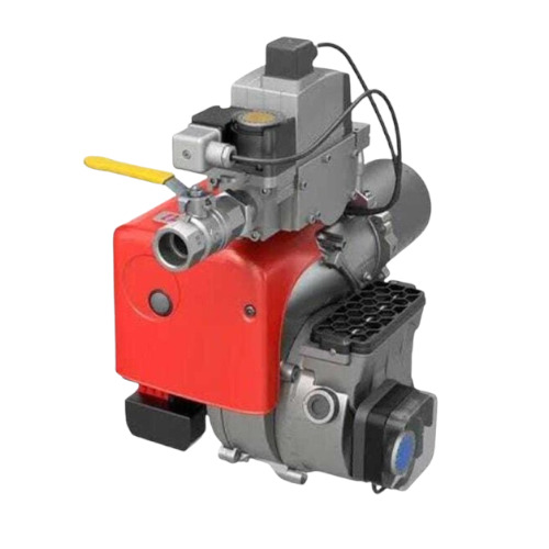 Industrial Gas Burner - Color: Red