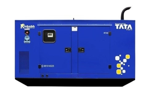 Tata Silent Diesel Generator 62.5Kva - Color: Blue