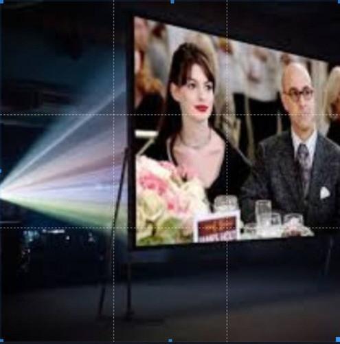 Dark Grey Rear Projection Holographic Film