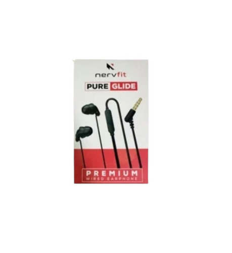 Black Wired Earphones