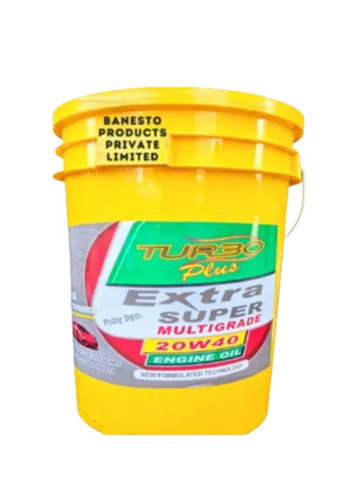 20W 40 Turbo Plus Extra Super Multigrade Engine Oil - Packaging Type: Bucket