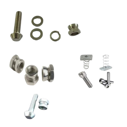 Anti Theft Nut - Color: Silver