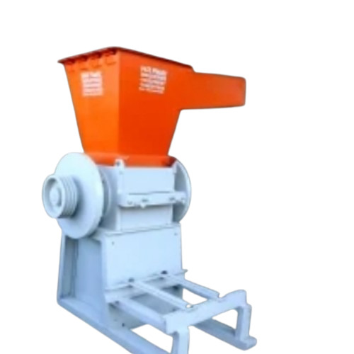 Plastic Scrap Grinding Machine - Color: Orange