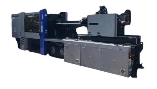 Used Injection Moulding Machine - Color: White