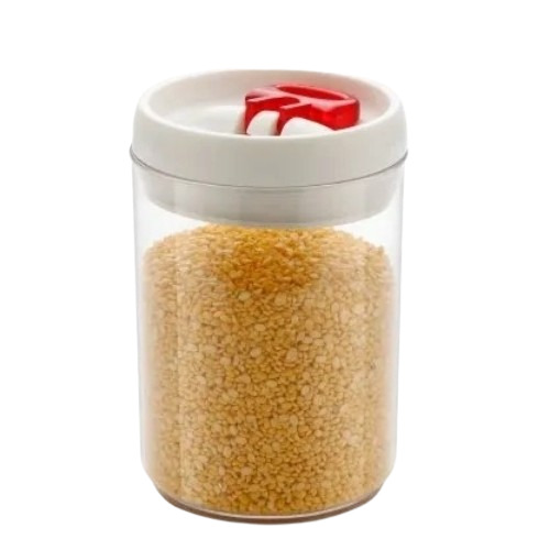 800Ml Round Flip Lock Plastic Container - Capacity: 800 Milliliter (Ml)