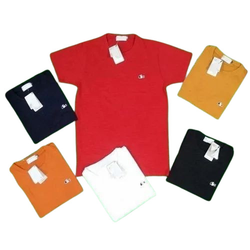 Men Plain Cotton T Shirt