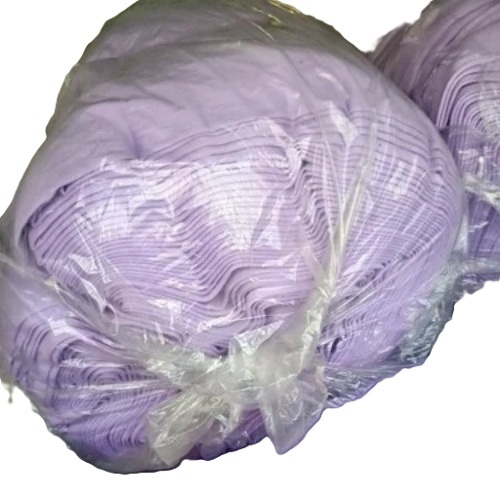 Lavender Santoon Fabric  - Color: White