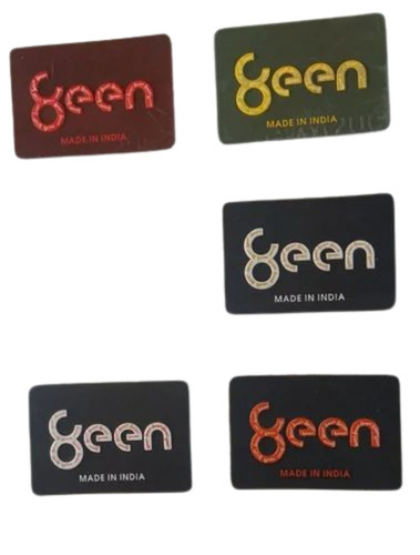 Printed Garment Label - Color: Black
