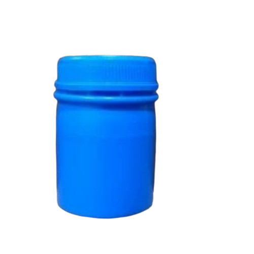 Blue Color Plastic Jar - Hardness: Rigid