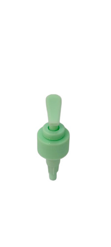 Screw Lock L-8 Ribbed Green Dispenser