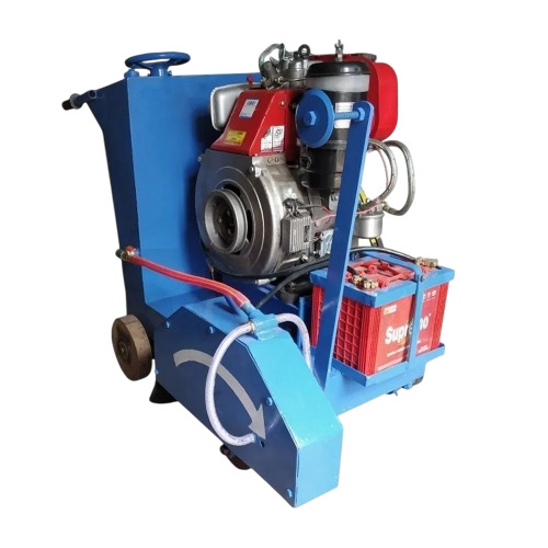 Industrial Concrete Groove Cutting Machine - BladeÂ Size: Standard