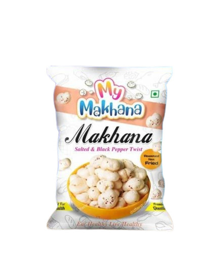 Makhana Packaging Pouch - Color: White
