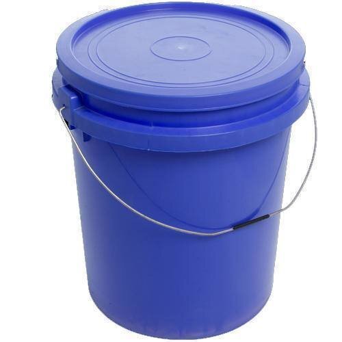 Plastic Paint Bucket - Color: Blue