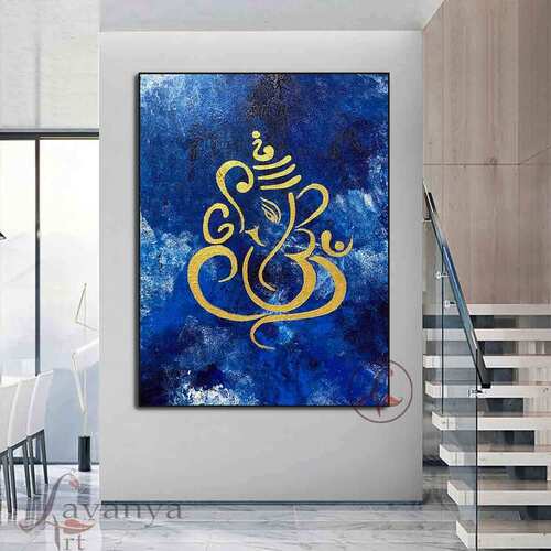 Abstract Ganesha Art