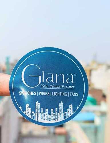 Custom Round Stickers - Coating Type: Glossy