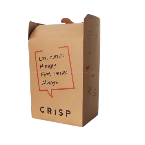 Printed Corrugated Packaging Boxes - Color: Brown
