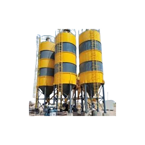 Cement And Fly Ash Storage Silo - Finish: Painted