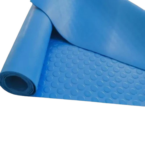 Electrical Insulation Pvc Mat 2 Mm 2.5 Mm 3 Mm - Color: Blue
