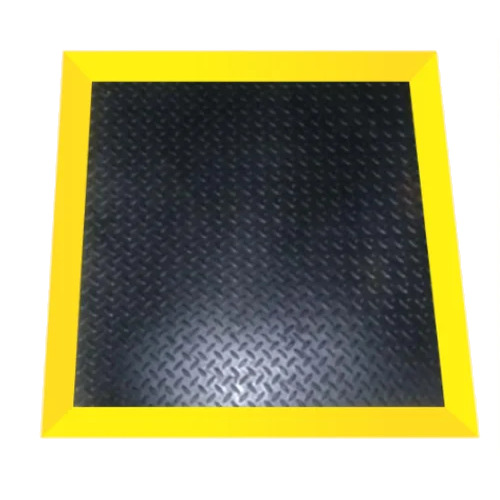 Textured Standing Workstation Mat - Back Material: Anti-Slip Latex