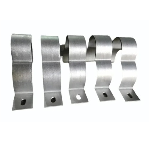Aluminium Trefoil Clamp - Color: Silver