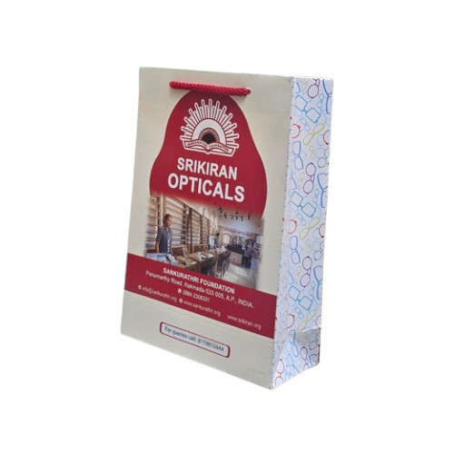 Customized Optical Store Paper Bag