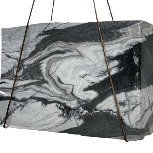 Rectangular Panda Marble Slabs - Color: Grey